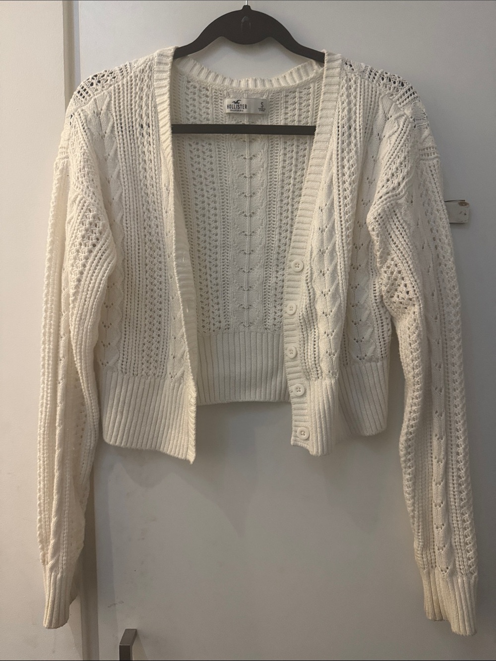 Hollister Cropped Cardigan